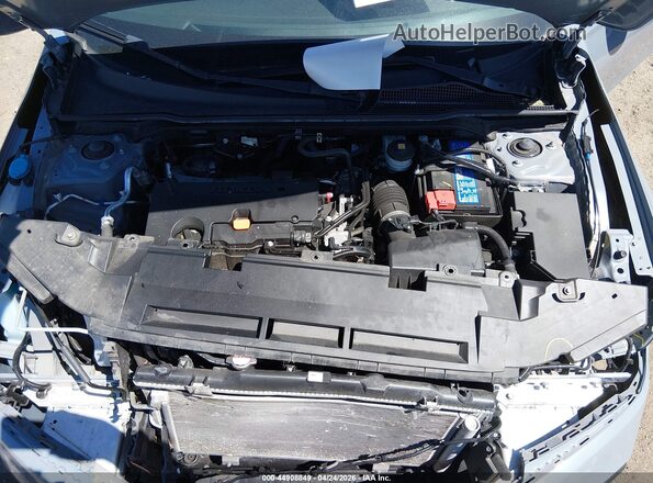2HGFE2F50NH582549 2022 HONDA CIVIC Light Blue Вид ззаду