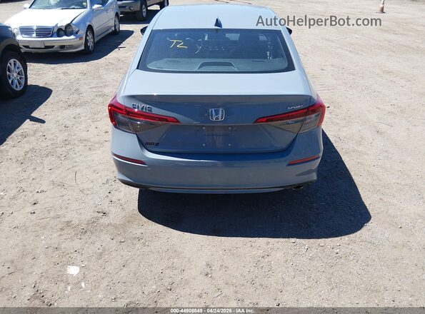2HGFE2F50NH582549 2022 HONDA CIVIC Light Blue 