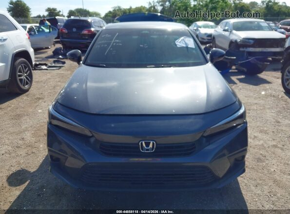 2HGFE2F50NH592417 2022 HONDA CIVIC Gray Սարքավորումների վահանակի տեսք