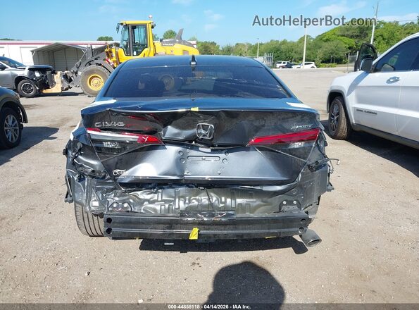 2HGFE2F50NH592417 2022 HONDA CIVIC Gray 