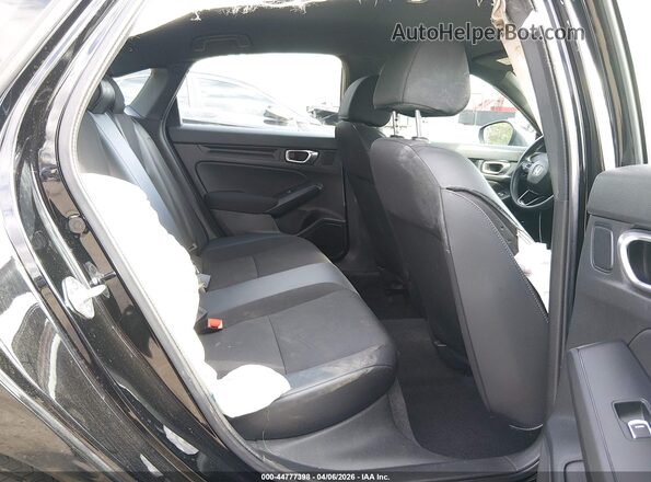 2HGFE2F50PH544869 2023 HONDA CIVIC Black Vista de la etiqueta del VIN