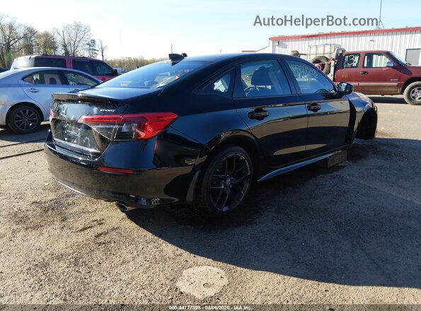 2HGFE2F50PH544869 2023 HONDA CIVIC Black Trasero derecho