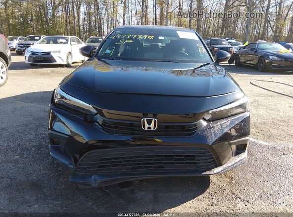 2HGFE2F50PH544869 2023 HONDA CIVIC Black Vista interior trasera