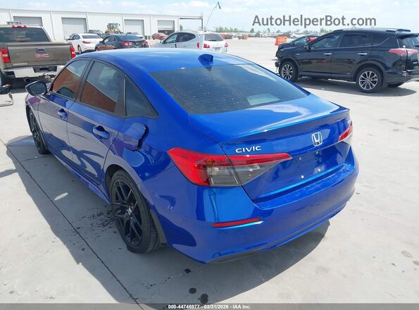 2HGFE2F50RH506996 2024 HONDA CIVIC Blue 