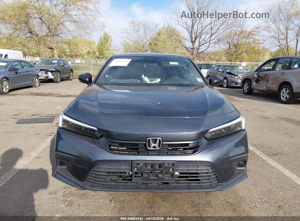 2HGFE2F50RH563019 2024 HONDA CIVIC Black Widok zestawu wskaźników