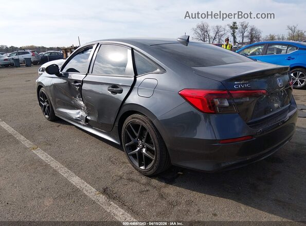 2HGFE2F50RH563019 2024 HONDA CIVIC Black Tył lewy