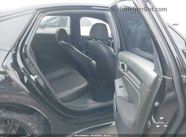 2HGFE2F50SH522430 2025 HONDA CIVIC Black Vista de la etiqueta del VIN