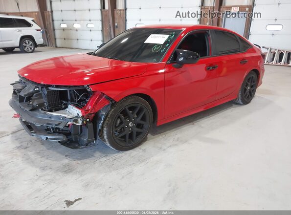 2HGFE2F50TH511509 2026 HONDA CIVIC Red Передня ліва чверть