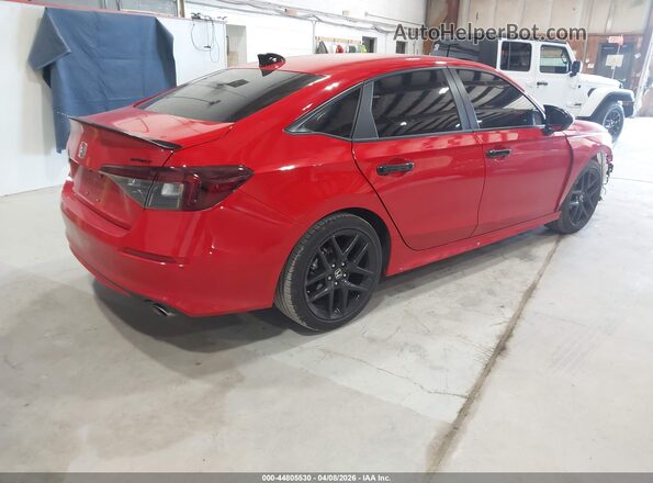2HGFE2F50TH511509 2026 HONDA CIVIC Red Задня права чверть