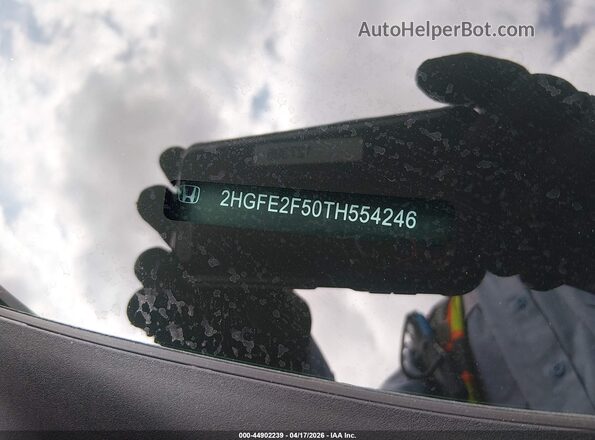 2HGFE2F50TH554246 2026 HONDA CIVIC Серый 