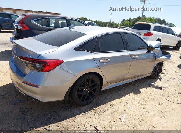2HGFE2F51PH552351 2023 HONDA CIVIC Silver Trasero derecho