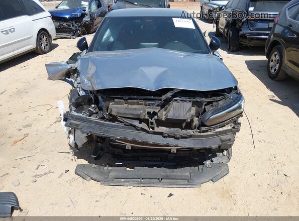 2HGFE2F51PH552351 2023 HONDA CIVIC Silver Vista interior trasera