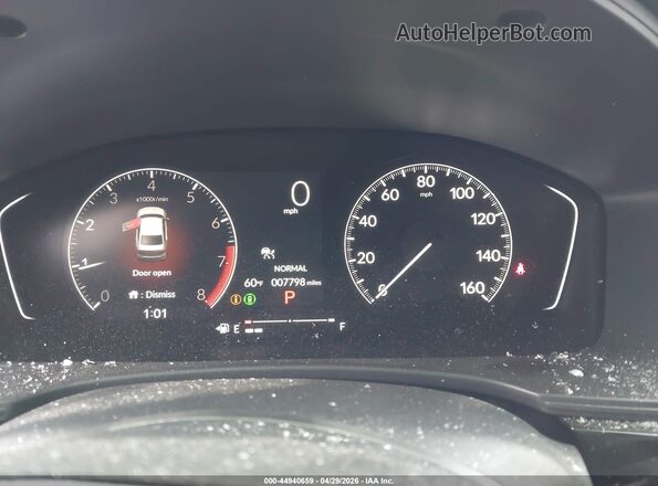 2HGFE2F51SH520783 2025 HONDA CIVIC Black Vista de los asientos traseros