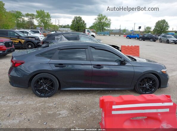 2HGFE2F51SH520783 2025 HONDA CIVIC Black Vista interior trasera
