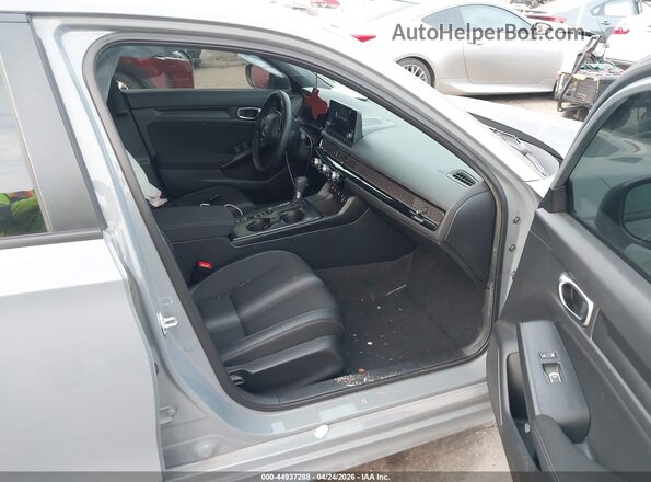 2HGFE2F51SH559986 2025 HONDA CIVIC Gray წინა სალონის ხედი