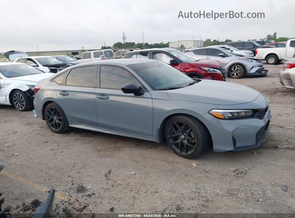 2HGFE2F51SH559986 2025 HONDA CIVIC Gray უკანა სალონის ხედი