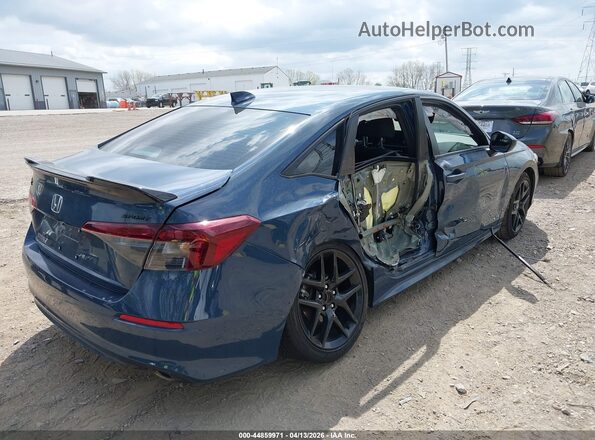 2HGFE2F51TH534152 2026 HONDA CIVIC Blue Rear right
