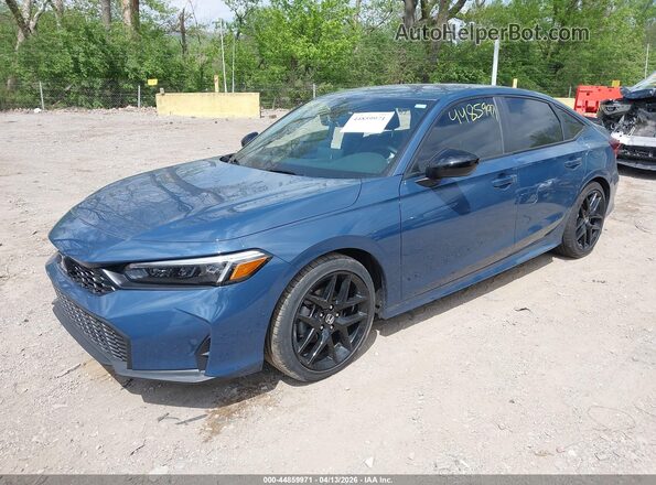 2HGFE2F51TH534152 2026 HONDA CIVIC Blue Front left