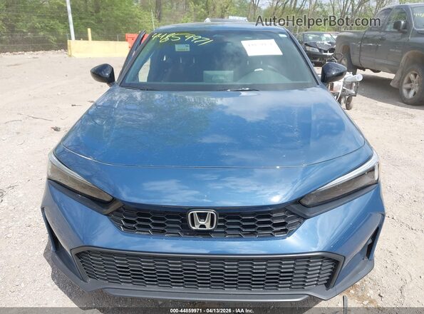 2HGFE2F51TH534152 2026 HONDA CIVIC Blue Rear interior view