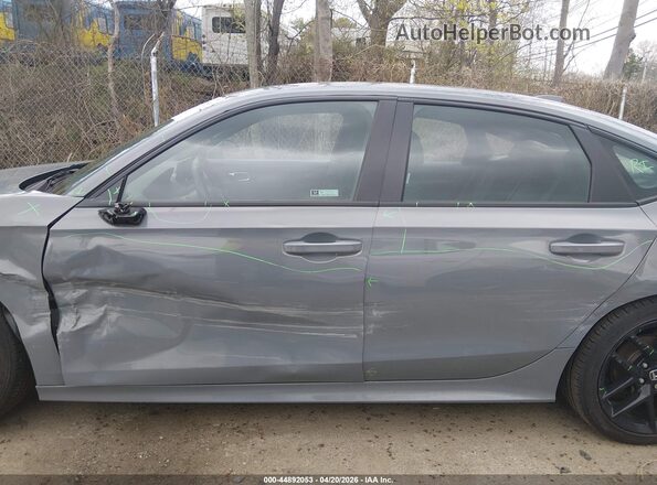 2HGFE2F51TH535690 2026 HONDA CIVIC Gray Widok wnętrza 360 stopni