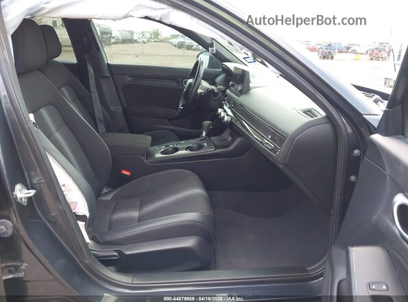 2HGFE2F52NH512843 2022 HONDA CIVIC Gray Вид салону спереду