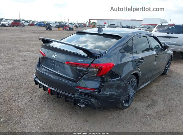 2HGFE2F52NH512843 2022 HONDA CIVIC Gray Вид спереду