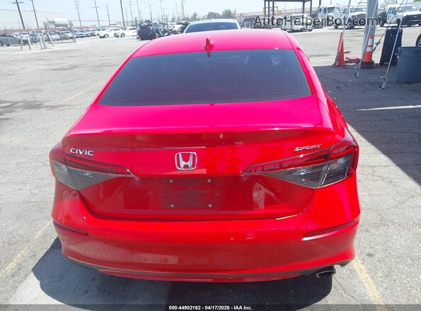2HGFE2F52NH581113 2022 HONDA CIVIC Red 