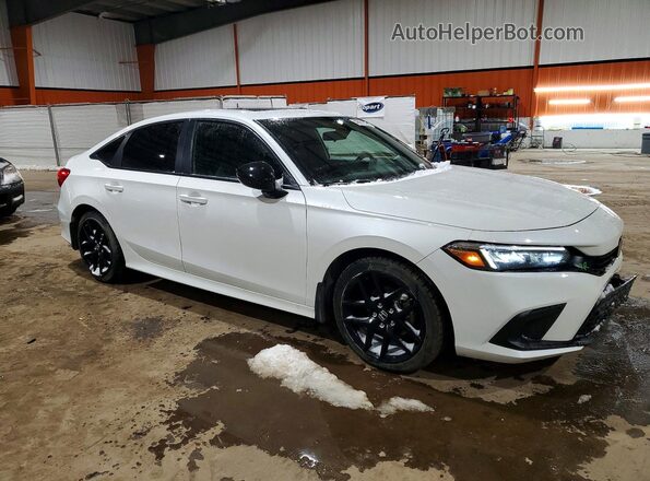 2HGFE2F52RH102842 2024 HONDA CIVIC Белый Передняя правая четверть