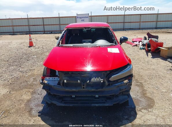 2HGFE2F52RH552605 2024 HONDA CIVIC Red უკანა სალონის ხედი