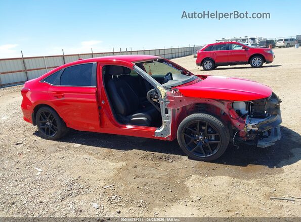 2HGFE2F52RH552605 2024 HONDA CIVIC Red სალონის 360-გრადუსიანი ხედი