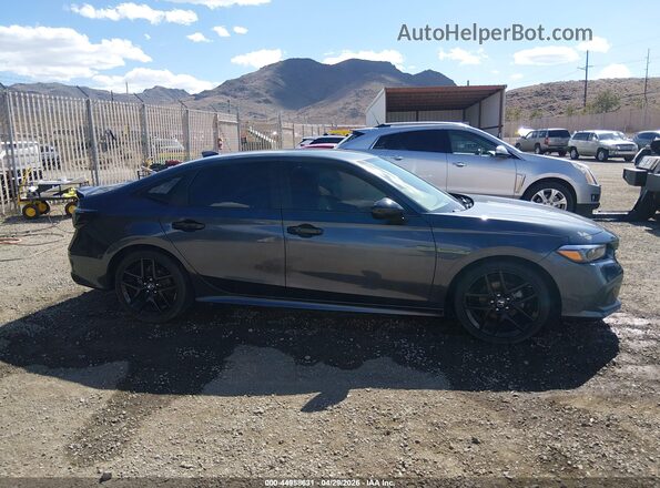 2HGFE2F52RH577438 2024 HONDA CIVIC Gray Սալոնի հետևի տեսք