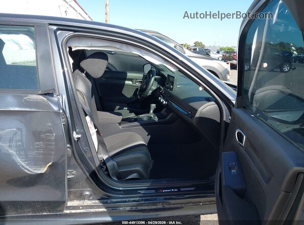 2HGFE2F52RH586026 2024 HONDA CIVIC Black Вид салону спереду