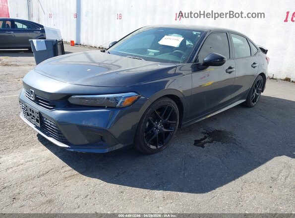 2HGFE2F52RH586026 2024 HONDA CIVIC Black Передня ліва чверть