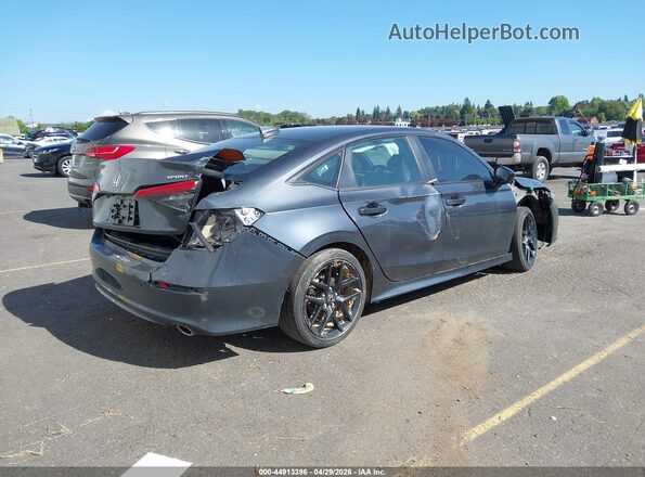 2HGFE2F52RH586026 2024 HONDA CIVIC Black Задня права чверть