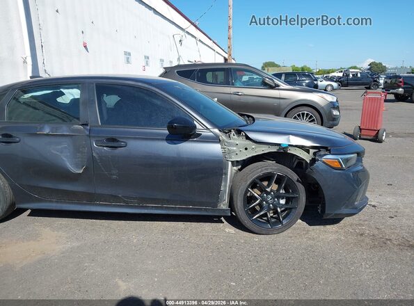 2HGFE2F52RH586026 2024 HONDA CIVIC Black Вид спереду