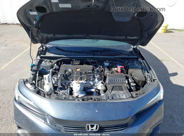 2HGFE2F52RH586026 2024 HONDA CIVIC Black Вид ззаду