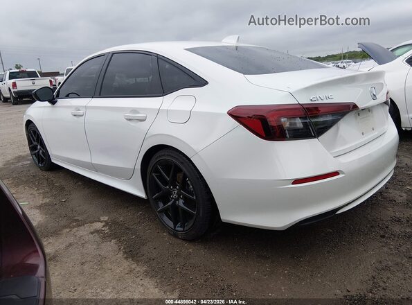 2HGFE2F52SH554019 2025 HONDA CIVIC White Задня ліва чверть