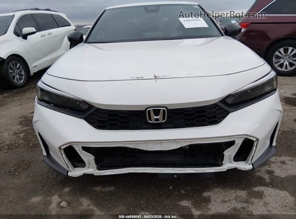 2HGFE2F52SH554019 2025 HONDA CIVIC White Вид спереду