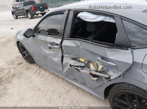 2HGFE2F52SH556045 2025 HONDA CIVIC Gray Widok z przodu