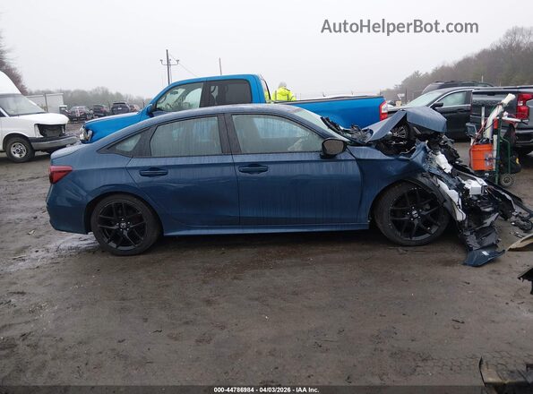 2HGFE2F52SH587568 2025 HONDA CIVIC Blue Սալոնի հետևի տեսք
