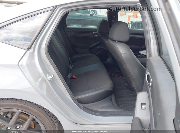 2HGFE2F52SH595430 2025 HONDA CIVIC Gray Vista de la etiqueta del VIN