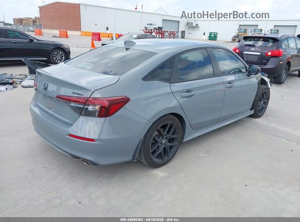 2HGFE2F52SH595430 2025 HONDA CIVIC Gray Trasero derecho