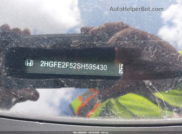 2HGFE2F52SH595430 2025 HONDA CIVIC Gray 