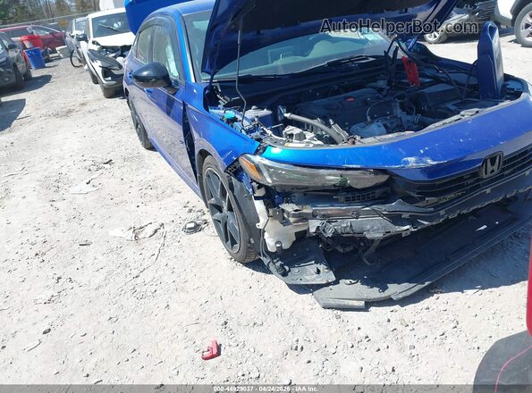 2HGFE2F53NH564112 2022 HONDA CIVIC Blue Front view