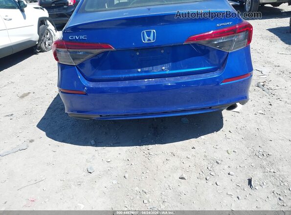 2HGFE2F53NH564112 2022 HONDA CIVIC Blue 