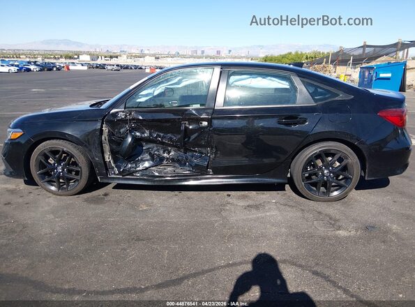 2HGFE2F53NH596235 2022 HONDA CIVIC Black Панорамний вид салону 360°