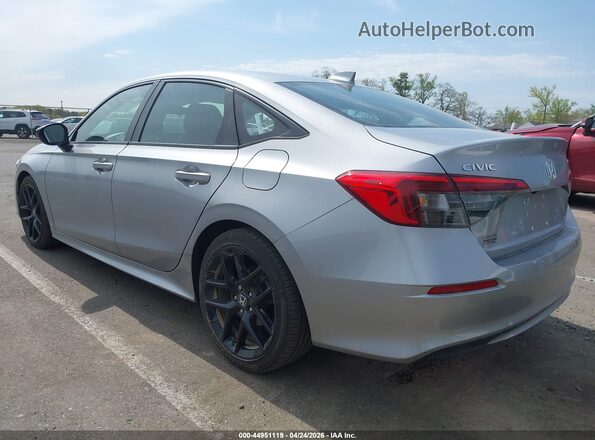 2HGFE2F53NH609842 2022 HONDA CIVIC Gray Tył lewy