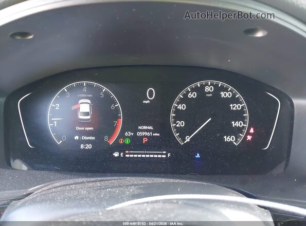 2HGFE2F53PH506424 2023 HONDA CIVIC Blue Вид задніх сидінь