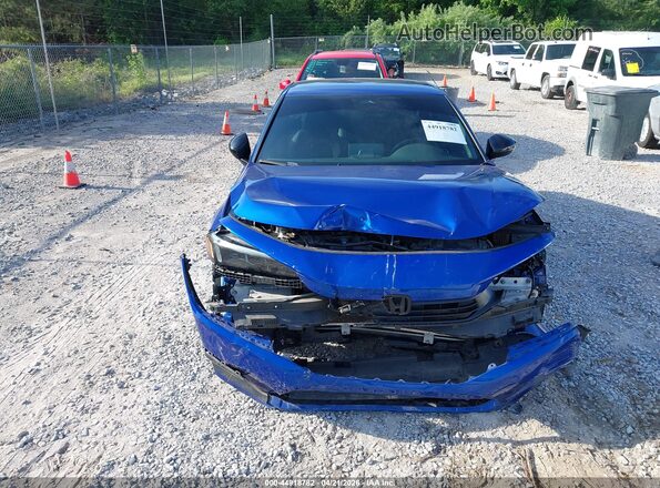 2HGFE2F53PH506424 2023 HONDA CIVIC Blue Вид щитка приладів