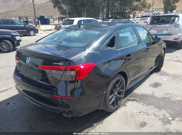 2HGFE2F53PH507170 2023 HONDA CIVIC Black Հետևի աջ